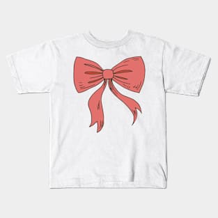 Retro Bow Kids T-Shirt